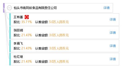 包頭市姚阿妹食品有限責任公司 從工商信息到信用評估的全面解析